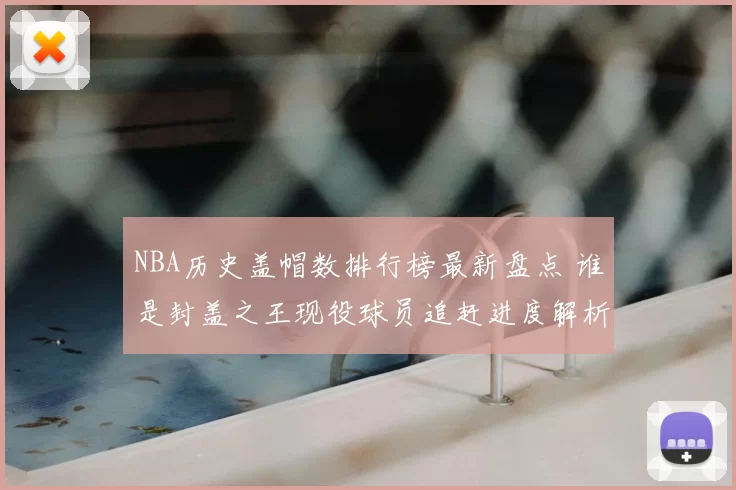 NBA历史盖帽数排行榜最新盘点 谁是封盖之王现役球员追赶进度解析
